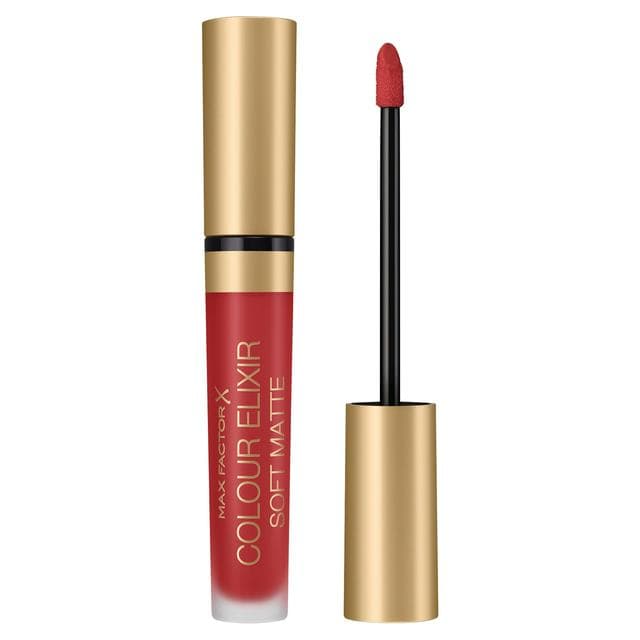 Max Factor Colour Elixir Crushed Ruby Soft Matte Liquid Lipstick 4ml - gallery image 1