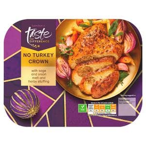 Sainsbury's 490g No Turkey Crown, Taste the Difference
