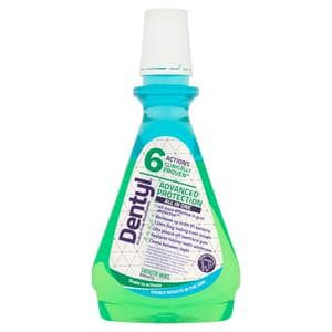 Dentyl Advanced Protection Double Strength Dual Action Smooth Mint Mouthwash 500ml