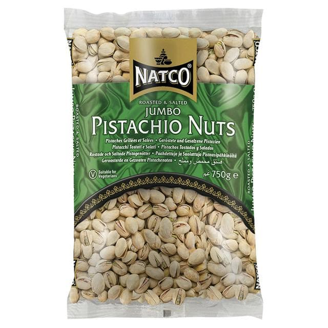 Natco Roasted & Salted Jumbo Pistachio Nuts 750g - gallery image 1
