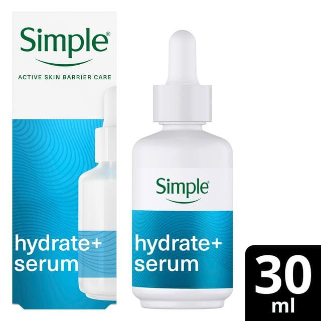 Simple 30ml Hydrate+ 3% Hyaluronic Acid + Vitamin B5 Serum - gallery image 1
