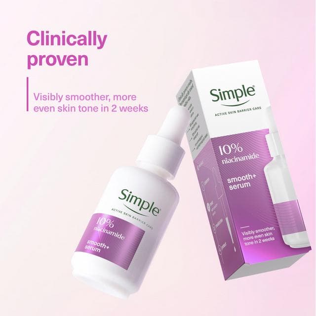 Simple 30ml Smooth+ 10% Niacinamide Vitamin B3 Serum - gallery image 4