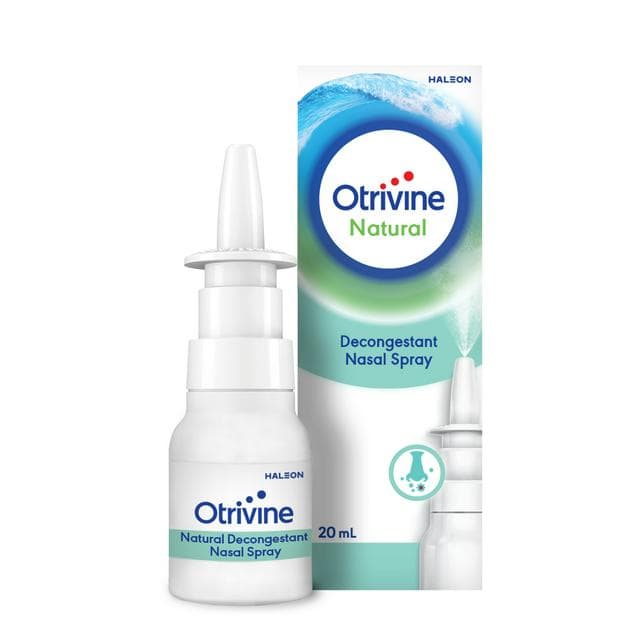 Otrivine Natural Decongestant Nasal Spray 20ml - gallery image 1