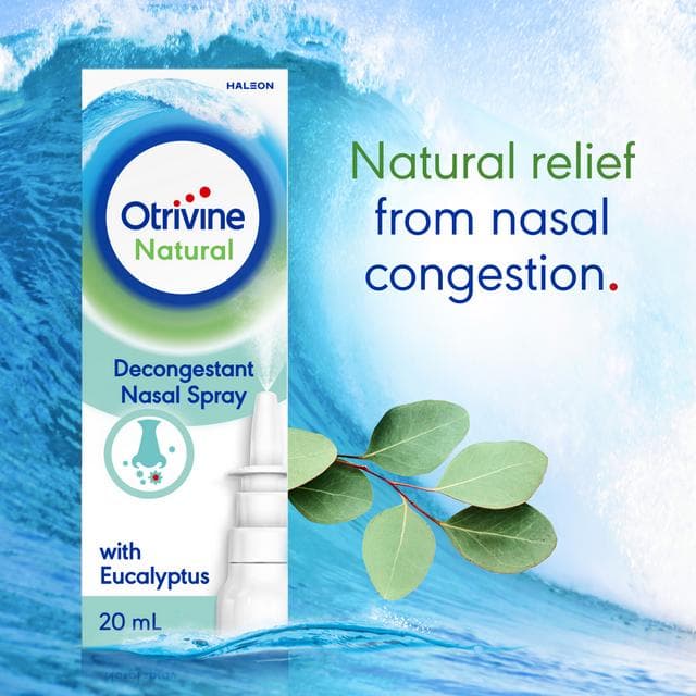 Otrivine Natural Decongestant Nasal Spray 20ml - gallery image 2