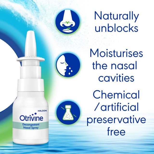 Otrivine Natural Decongestant Nasal Spray 20ml - gallery image 5