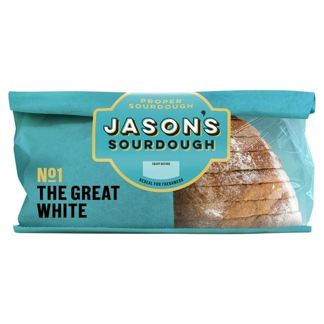 Jason's Sourdough The Great White Bread 450g - gallery image 1