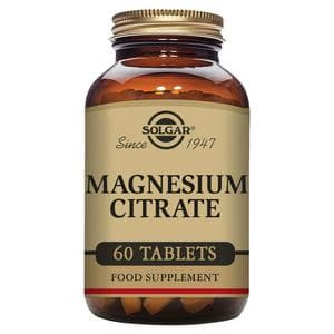 Solgar Magnesium Citrate Tablets x60