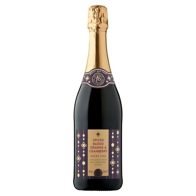 Sainsbury's Spiced Blood Orange Passionfruit & Berry Fizz, Taste the Difference 75cl - gallery image 1