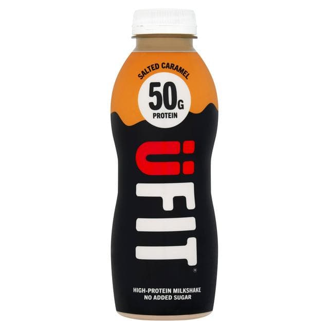 Ufit Salted Caramel Flavour High Protein Milkshake 500ml - gallery image 1