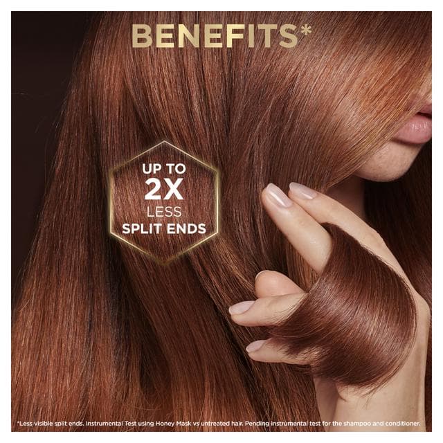 Garnier Ultimate Blends Honey Treasures Strengthening Hair Shampoo with Acacia Honey & Beeswax 400ml - gallery image 2