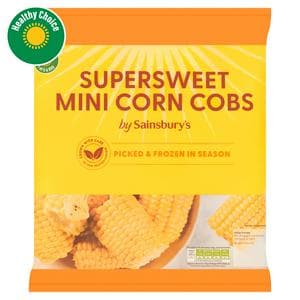 Sainsbury's Supersweet Mini Corn Cobs 875g