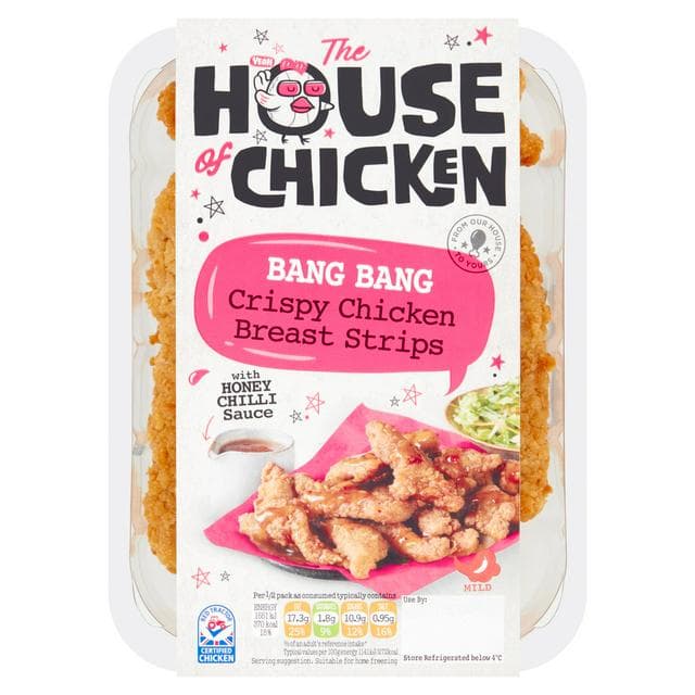 The House of Chicken 300g Bang Bang Crispy Chicken Breast Strips - gallery image 1
