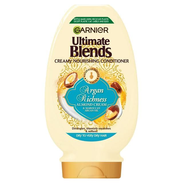 Garnier Ultimate Blends Argan Richness Nourishing Vegan Conditioner 400ml - gallery image 1