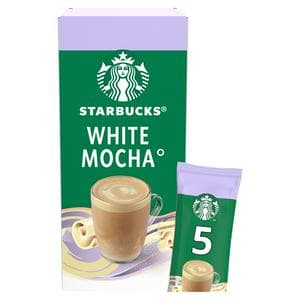 Starbucks White Mocha Instant Coffee Sachets 5x24g