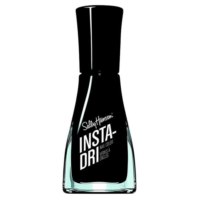 Sally Hansen Insta Dri Nail Polish Black to Black 9.17ml - gallery image 1