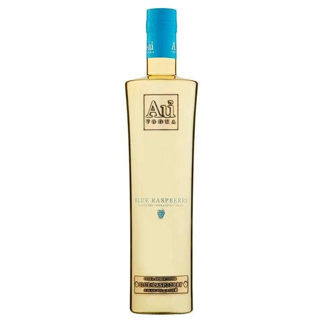 Au Vodka Blue Raspberry Flavoured Vodka Spirit Drink 70cl - gallery image 1