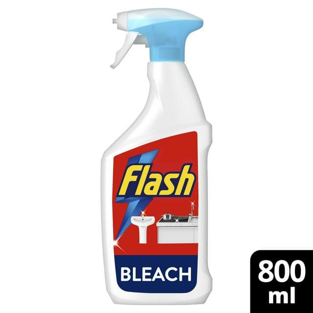Flash Multi Purpose Bleach Cleaning Spray for Hard Surfaces 800ml - gallery image 1