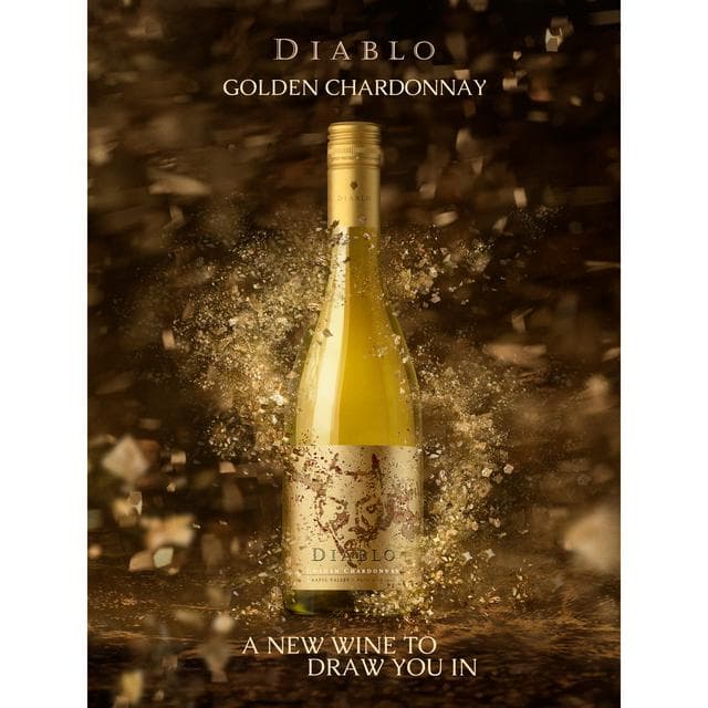 Diablo Golden Chardonnay Chile White Wine 75cl - gallery image 3