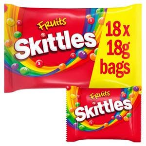 Skittles 324g Fruits Funsize Sweets