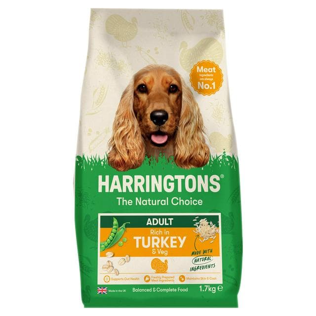 Harringtons Adult Rich in Turkey with Vegetable 1.7kg - gallery image 1