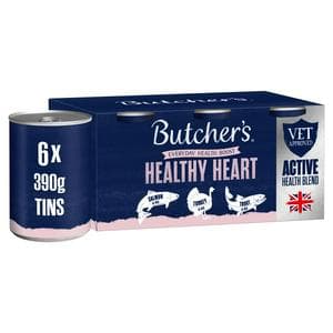 Butcher's Healthy Heart Dog Food Tins 6x390g