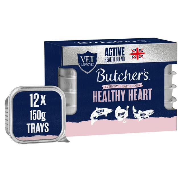 Butcher's Healthy Heart Dog Food Trays 12x150g - gallery image 1