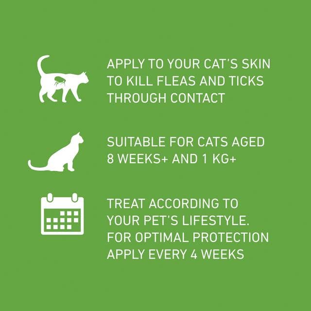 Frontline Plus Cat Flea & Tick Treatment x1 - gallery image 4
