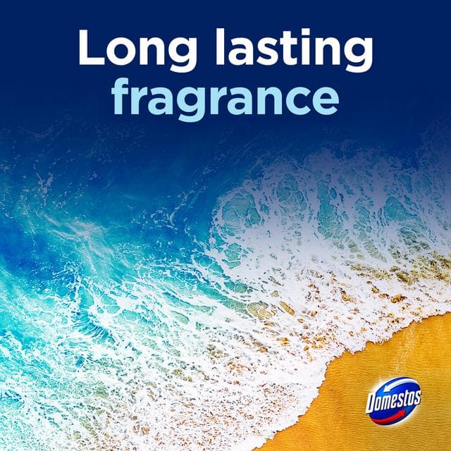 Domestos Power 5 Ocean Toilet Freshener Rim Block Cleaner Duo Pack x2 50g - gallery image 6