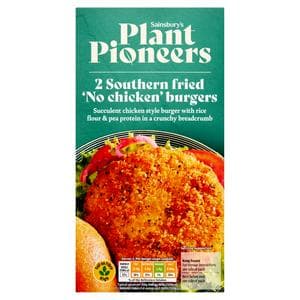 Plant Pioneers Southern Fried No Chicken Burgers 227g