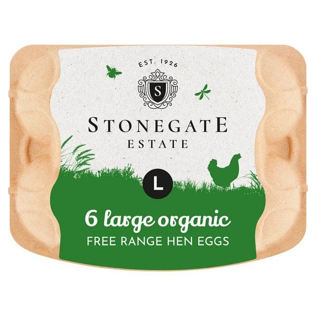 Stonegate Estate Organic Eggs Large x6 - gallery image 1