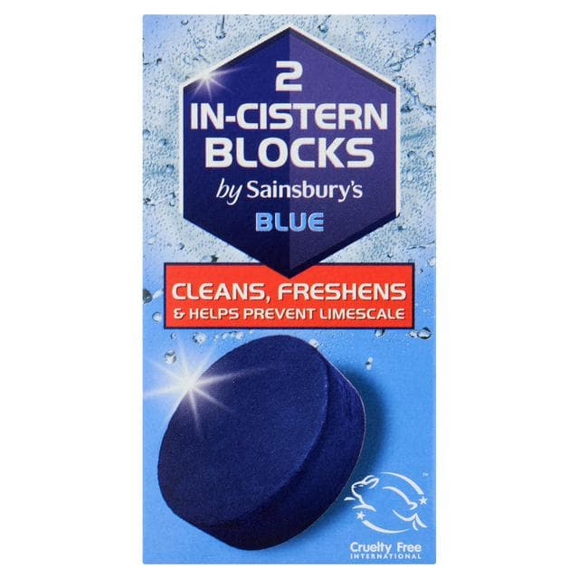 Sainsbury's In Cistern Blocks Blue 2x45g - gallery image 1