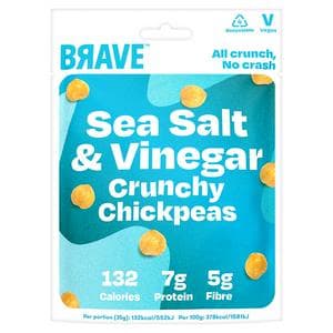 Brave Sea Salt & Vinegar Crunchy Chickpeas 35g