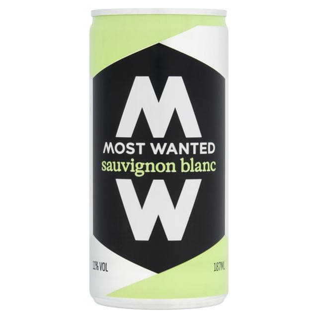 Most Wanted Sauvignon Blanc White Wine Can 18.7cl - gallery image 1
