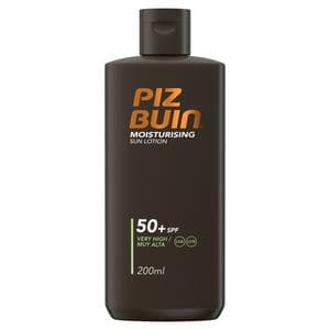 Piz Buin 200ml Moisturising Sun Lotion SPF 50+ Sun Cream