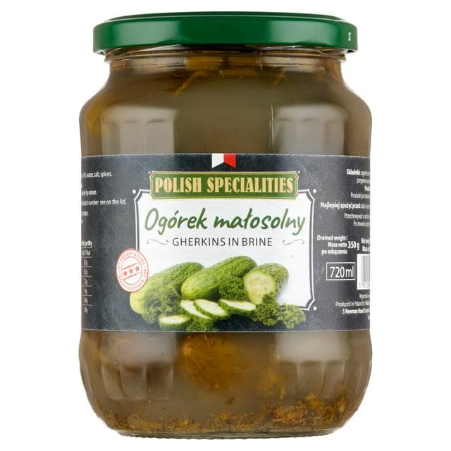 Polish Specialities Gherkins in Brine 610g - gallery image 1