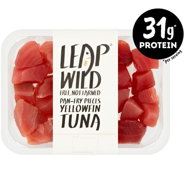 Leap Wild 220g Yellowfin Pan Fry Tuna Pieces - gallery image 1