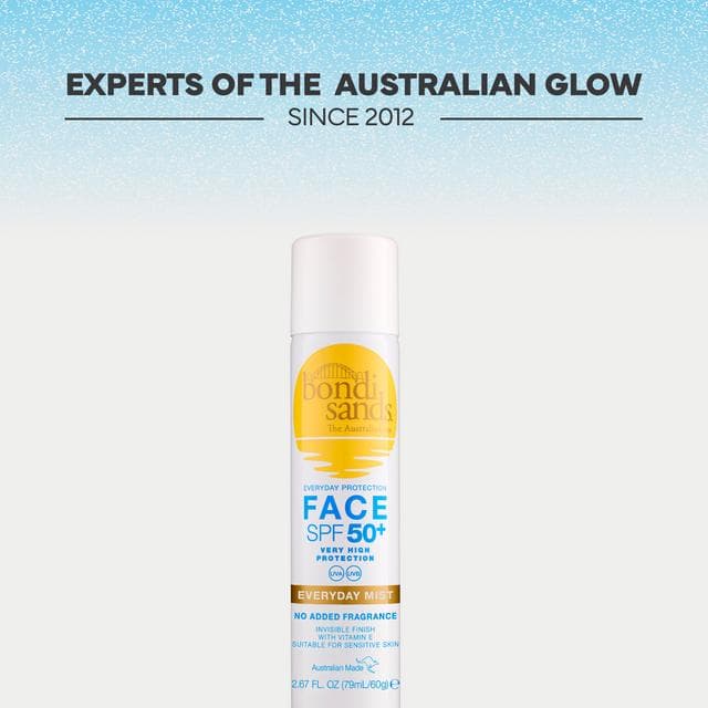 Bondi Sands Face SPF 50+ Fragrance Free Sunscreen Mist 79ml - gallery image 5