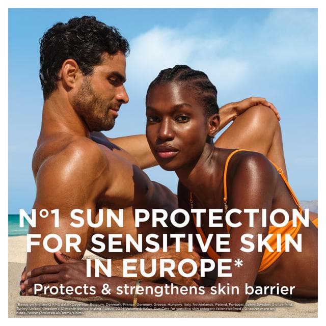 Garnier Ambre Solaire 150ml SPF 50+ Sensitive Sun Mist - gallery image 4