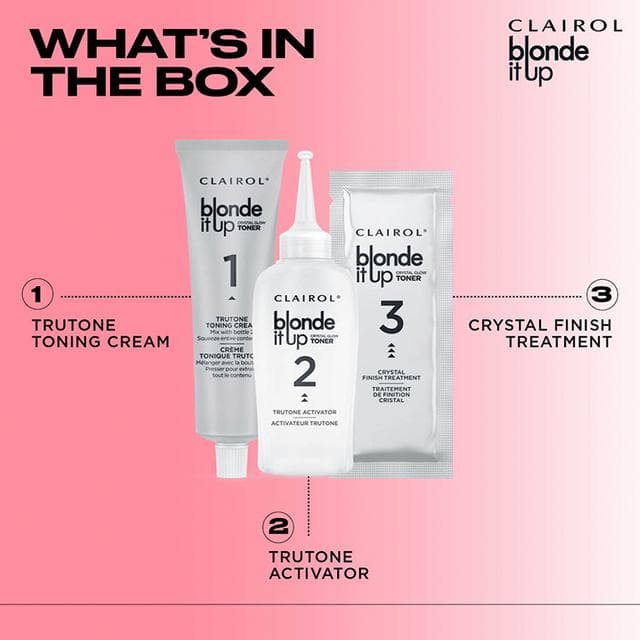 Clairol Blonde It Up Toner Kit Rose Quartz - gallery image 4