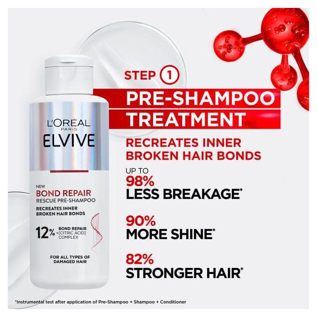 L'Oreal Paris Elvive Bond Repair Pre Shampoo Treatment 200ml - gallery image 2