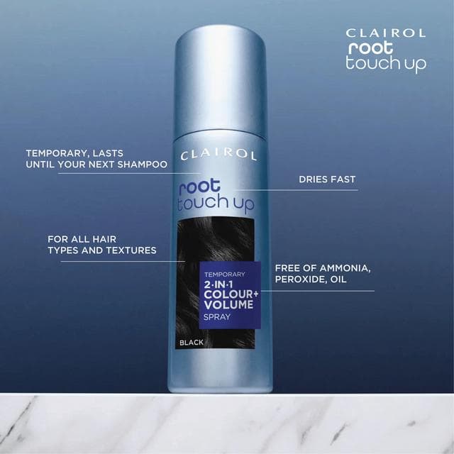 Clairol Root Touch-Up 75ml 2 in 1 Dark to Medium Blonde Temporary Spray - gallery image 3