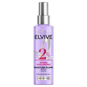 L'Oreal Elvive Hydra Hyaluronic 2% Hair Serum with Hyaluronic Acid for Dry Hair