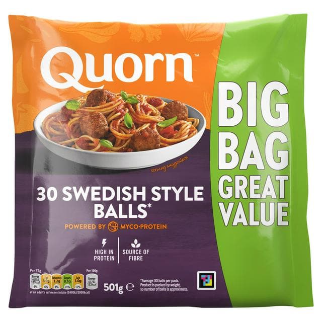 Quorn Swedish Style Balls x30 501g - gallery image 1