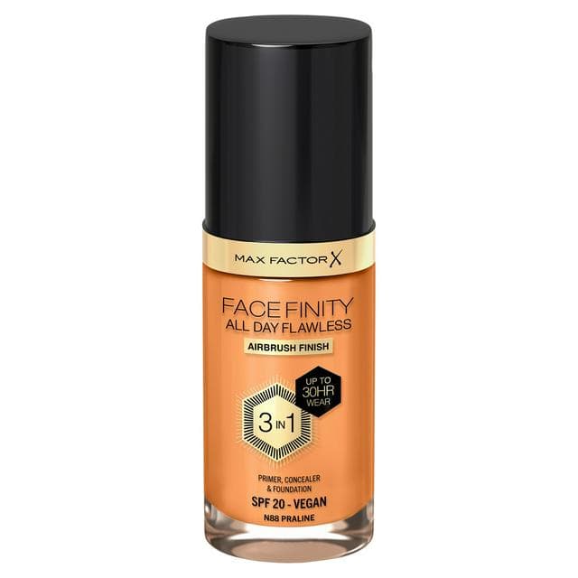 Max Factor All Day Flawless 88 Praline Foundation 30ml - gallery image 1