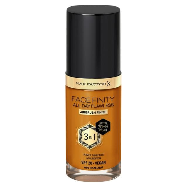 Max Factor All Day Flawless 95 Hazelnut Foundation 30ml - gallery image 1