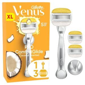 Venus Comfortglide Coconut plus Olay Razor Blades x3