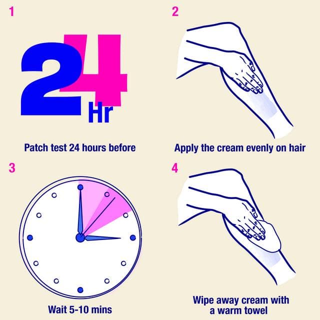 Nair Hair Remover Sensitive Cream 100ml - gallery image 3