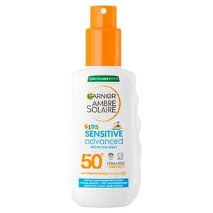 Garnier Ambre Solaire Kids 150ml SPF 50 Sensitive Sun Cream Spray