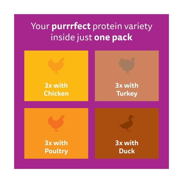 Whiskas 1+ Poultry Feasts in Jelly Adult Wet Cat Food Pouches 12 x 85g - gallery image 5