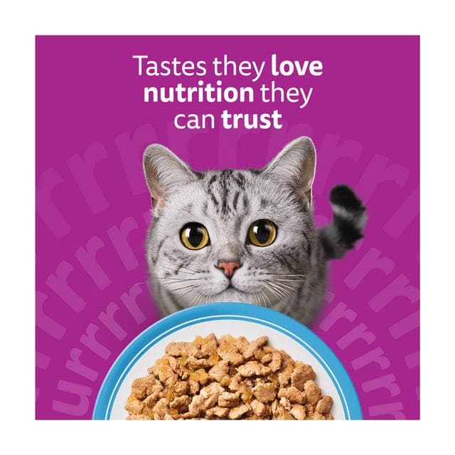 Whiskas 1+ Fish Favourites in Jelly Adult Wet Cat Food Pouches 12 x 85g - gallery image 6